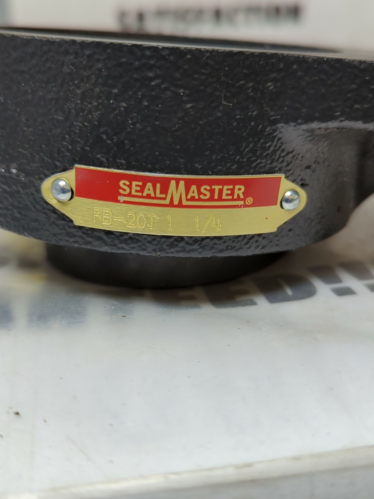 SEALMASTER,BB-20T,CONCENTRIC LOCKING FLANGE MOUNT BEARING 3-BOLT 1-1/4 IN BORE