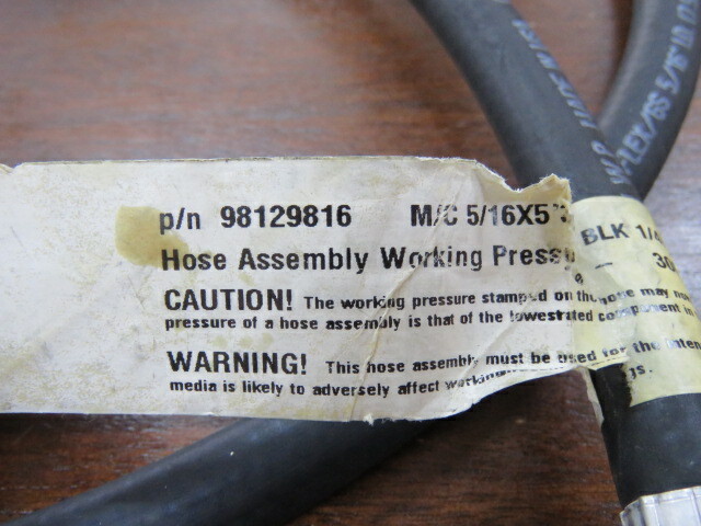 Apache Hose 98129816 Qty of 2 per Lot 5/16 x 5 ft Multipurpose Air Hose 300 psi