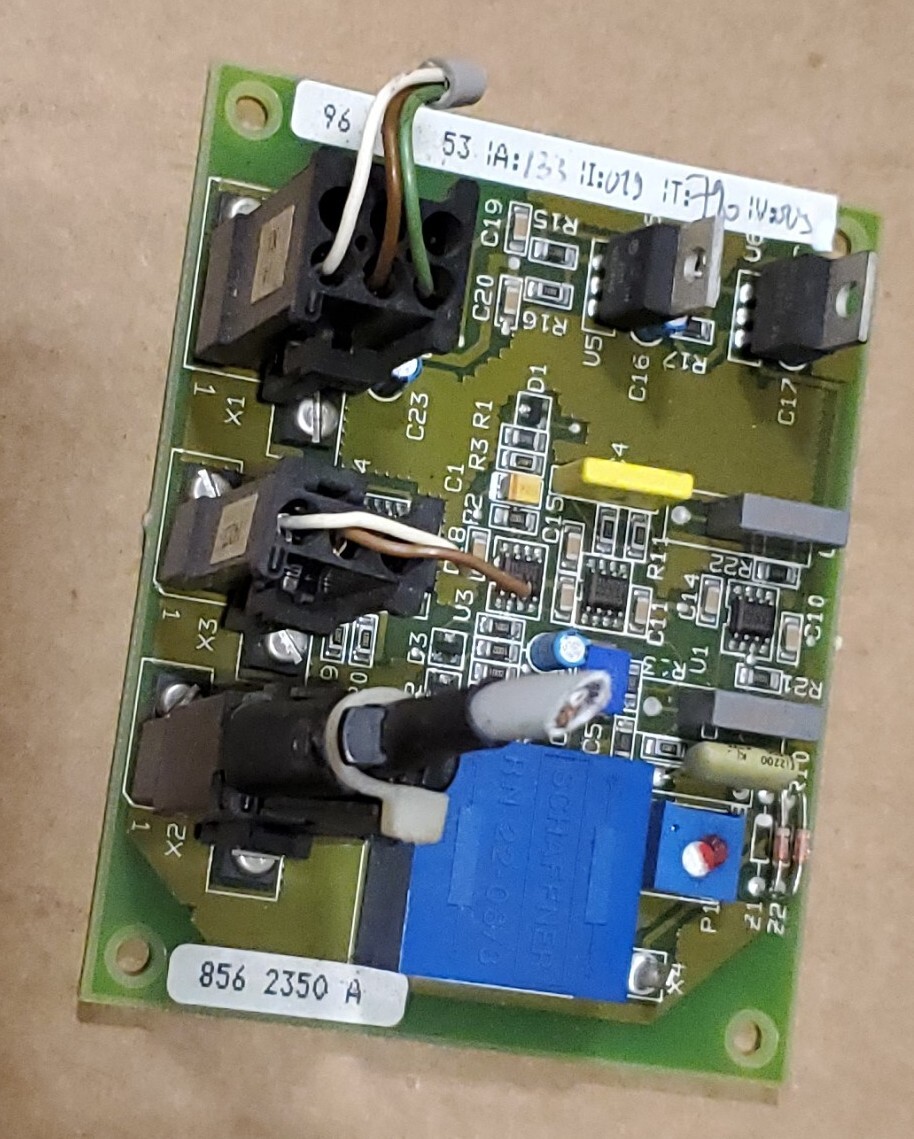 CHARMILLES EDM CIRCUIT BOARD 856 2350 A CT8132510B 2 8562350A