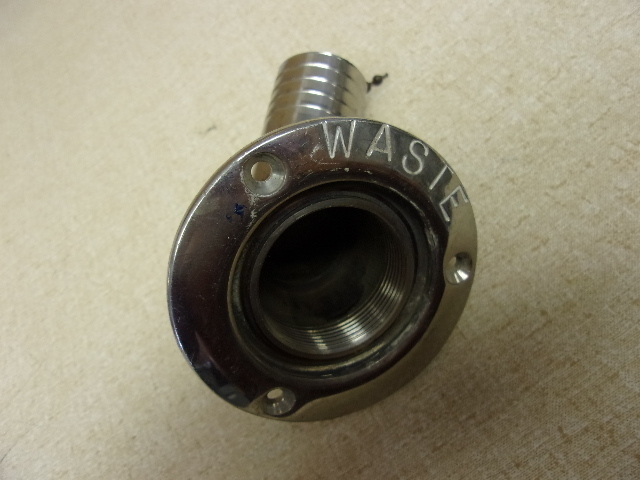 Threaded Waste Flange 1-3/4″ Angled Inlet 1-1/4″ x 1-1/2 x 5-1/2″ *FREE SHIPPING