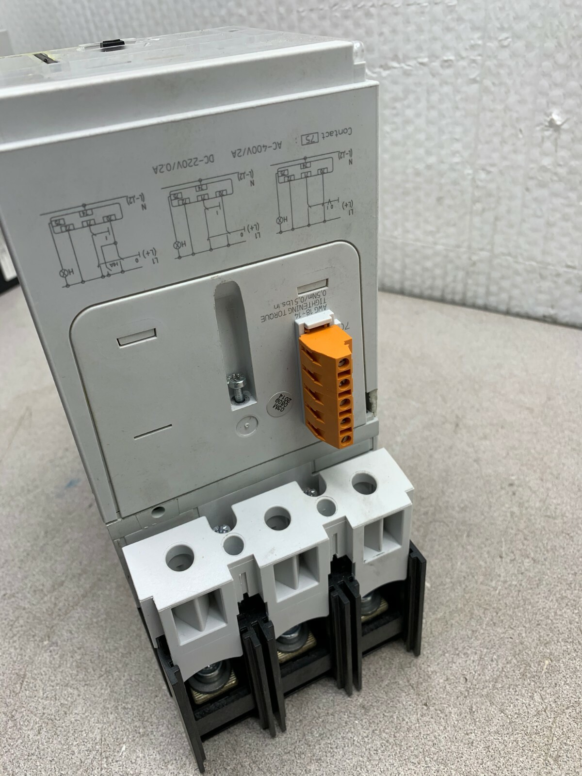 NEW EATON MOELLER 125AMP BREAKER WITH SYNCHRONIZED REMOTE OPERATOR NZM 2-XR