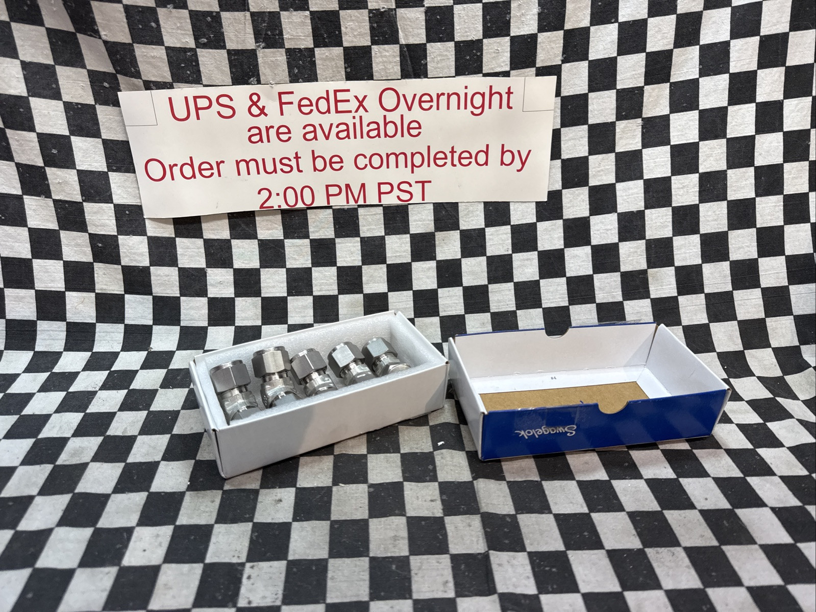 Swagelok SS-810-95, SS81095, ELBOW 45° Union 1/2″, LOT OF 5, SHIPSAMEDAY#153F2