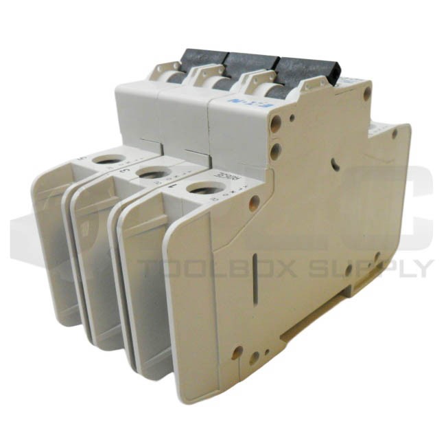 NEW EATON FAZ-C1/3-NA-L CIRCUIT BREAKER 1A 3P 240VAC