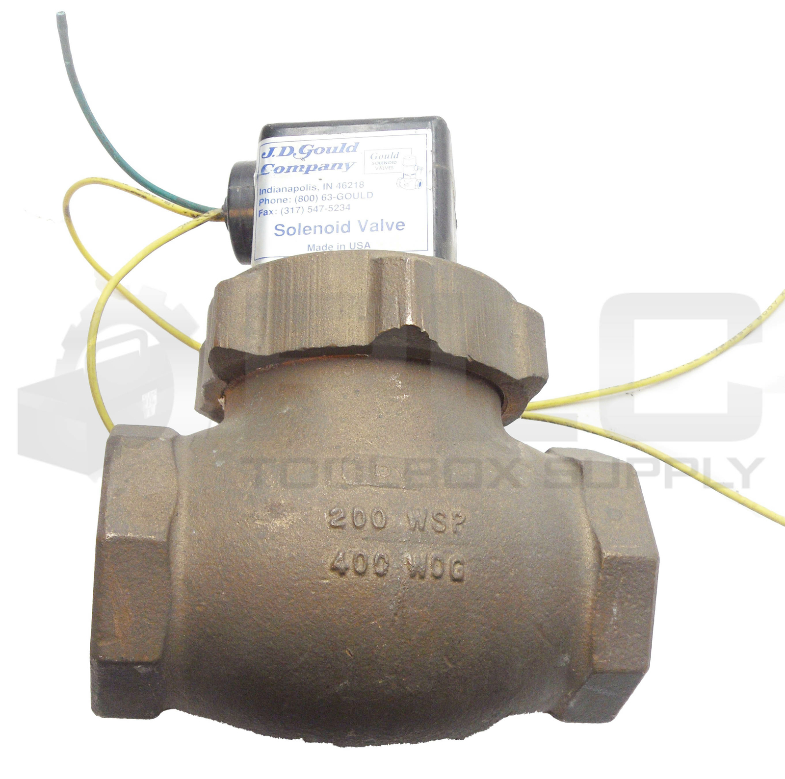 J.D. GOULD COMPANY OV SOLENOID VALVE 2″