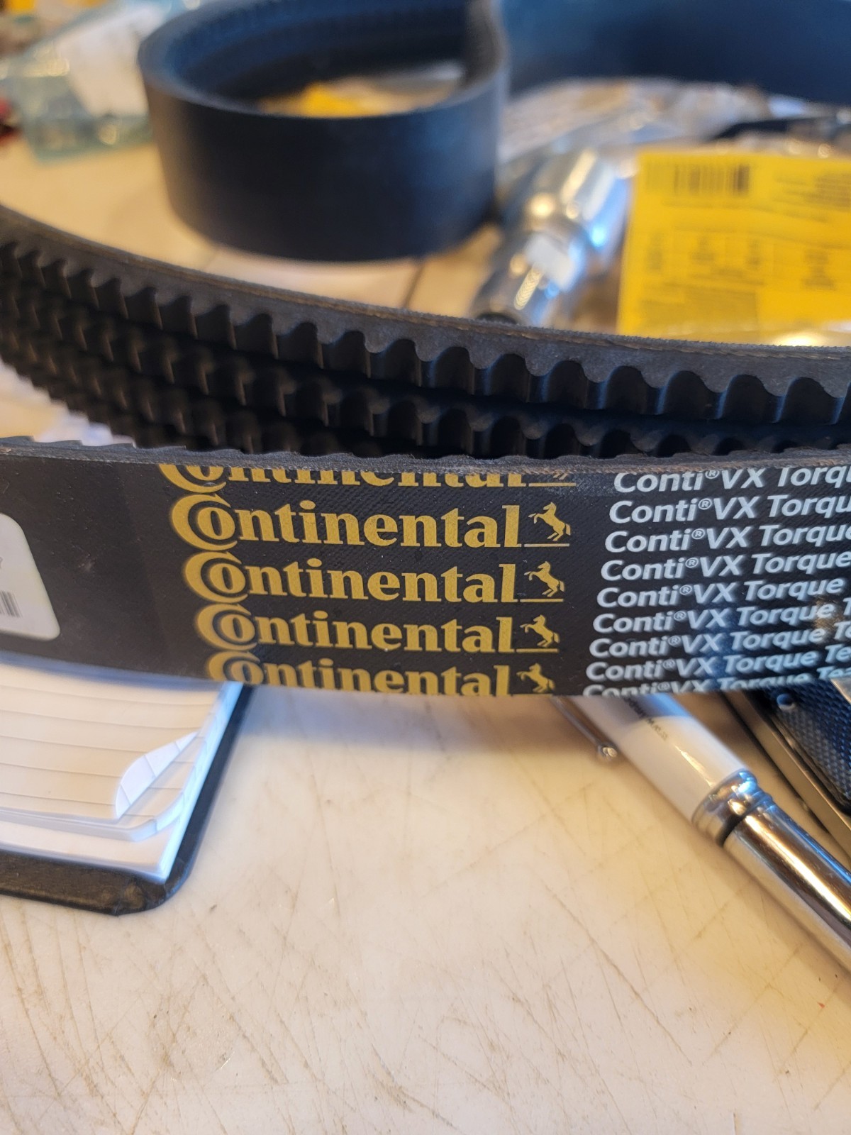 Continental 4/3Vx950 4/3Vx950 Banded Cogged V-Belt, 95″ Outside Length,