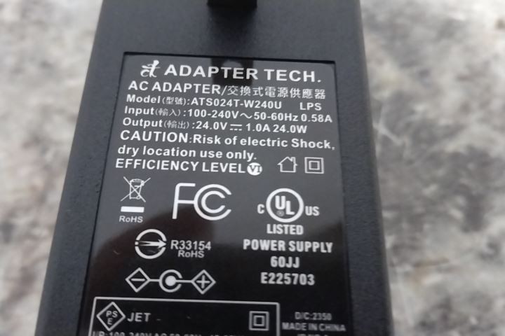 Macurco PS-24 4 Pk 24VDC Operating Voltage Plug-In Adapter