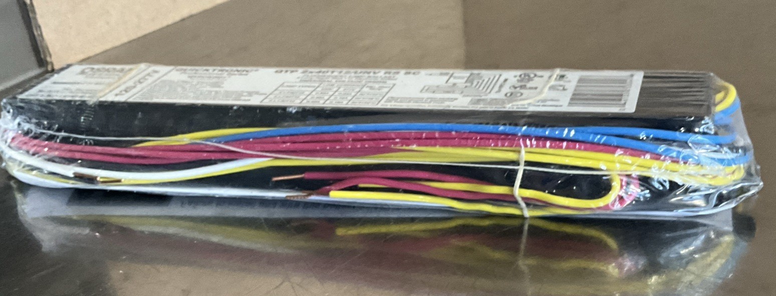 New Osram QTP2x40T12/UNV/RS/SC Electronic Ballast 120-277v