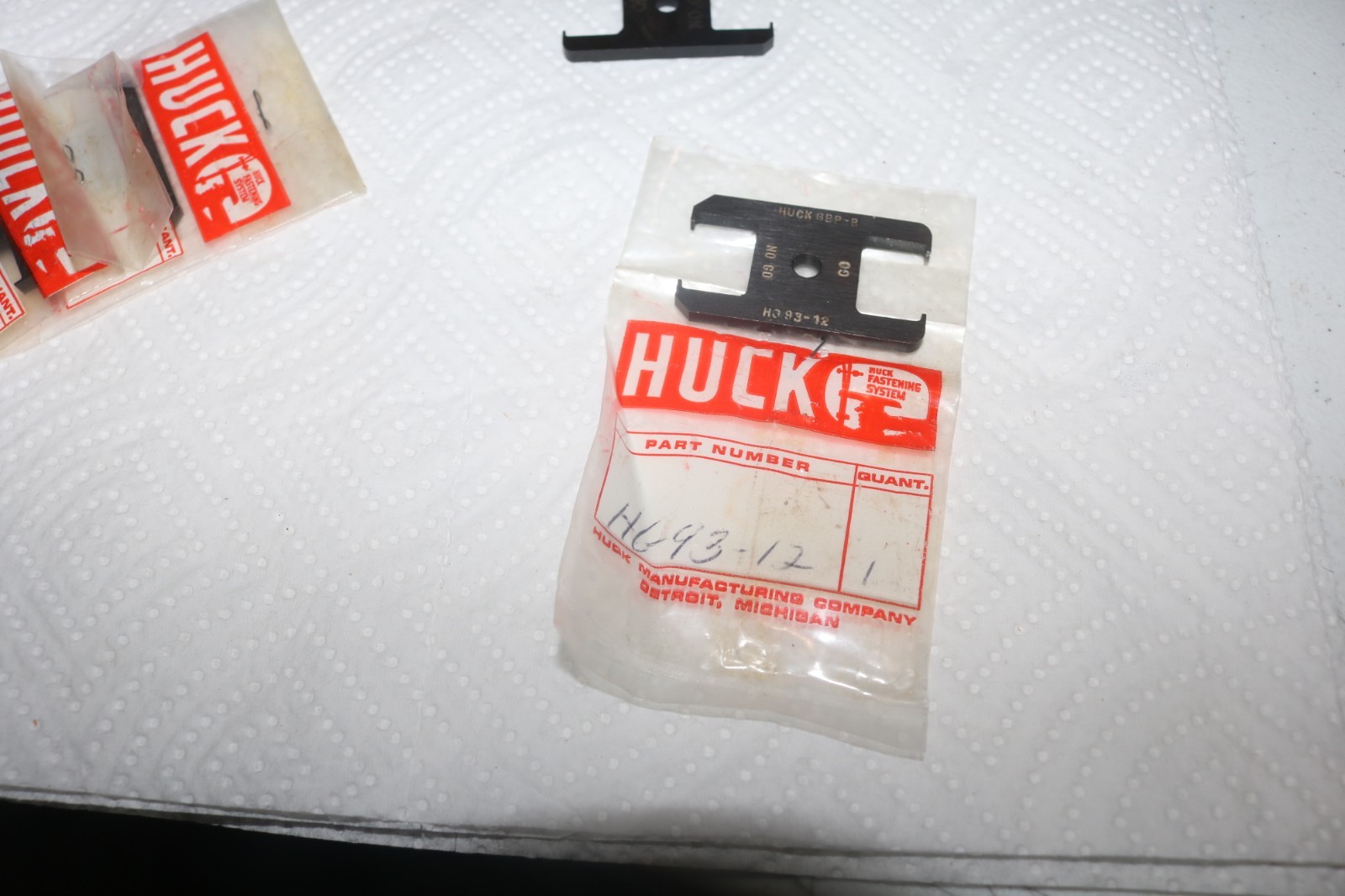 NOS Huck go no go inspection gage HG93-12