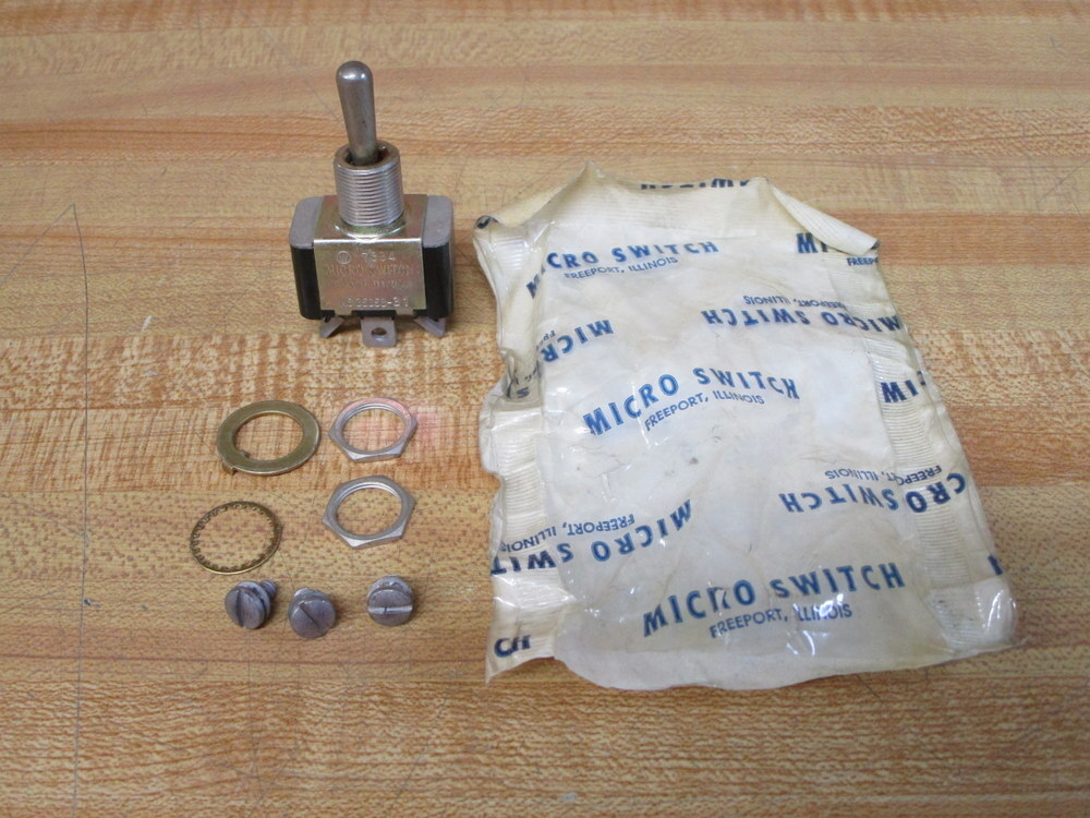 Micro Switch 511TS1-5 Honeywell Toggle Switch 7334 (Pack of 3)