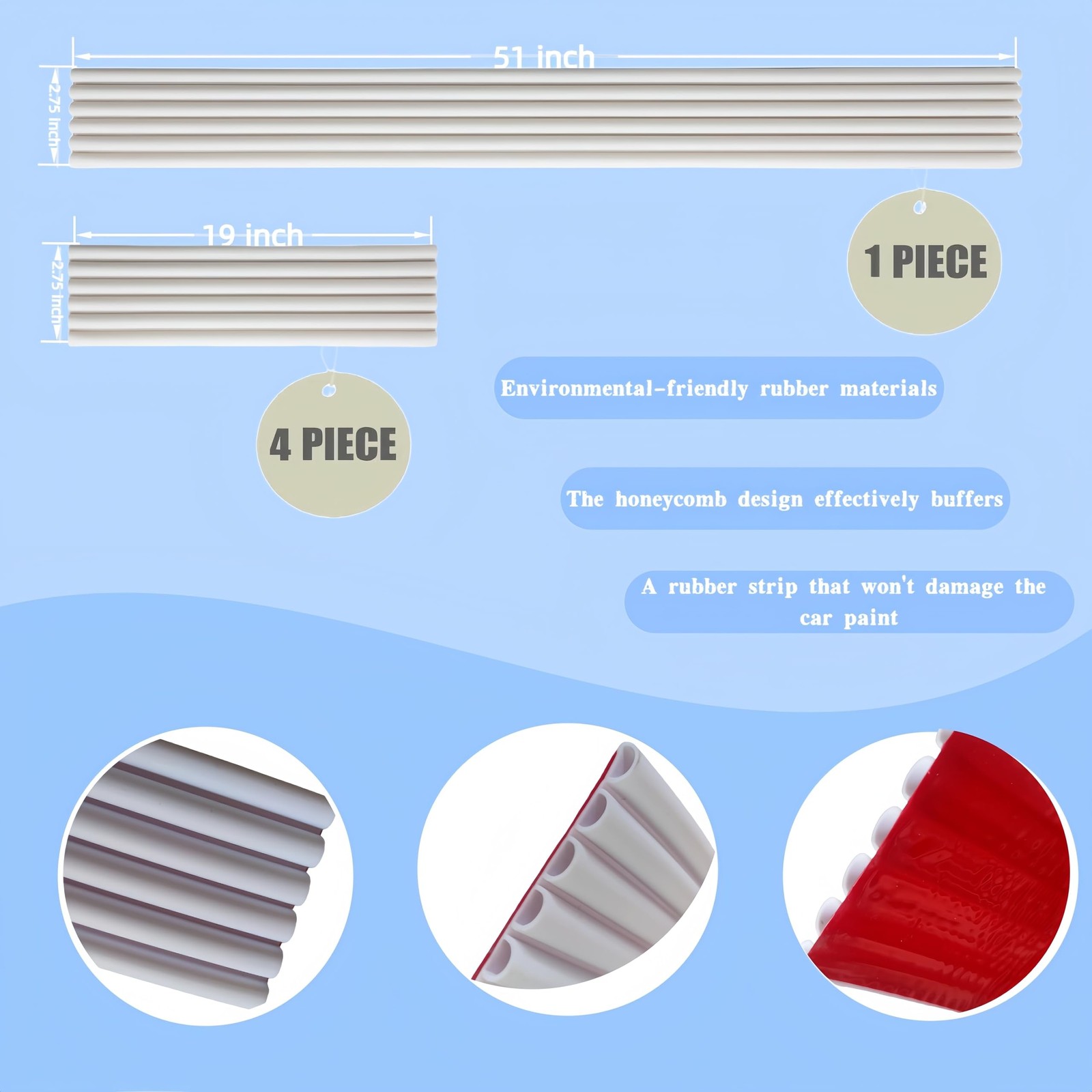 DIY Car Bumper Guard Rear Bumper Protector 5PCS Car Bumper Protector for SUV …