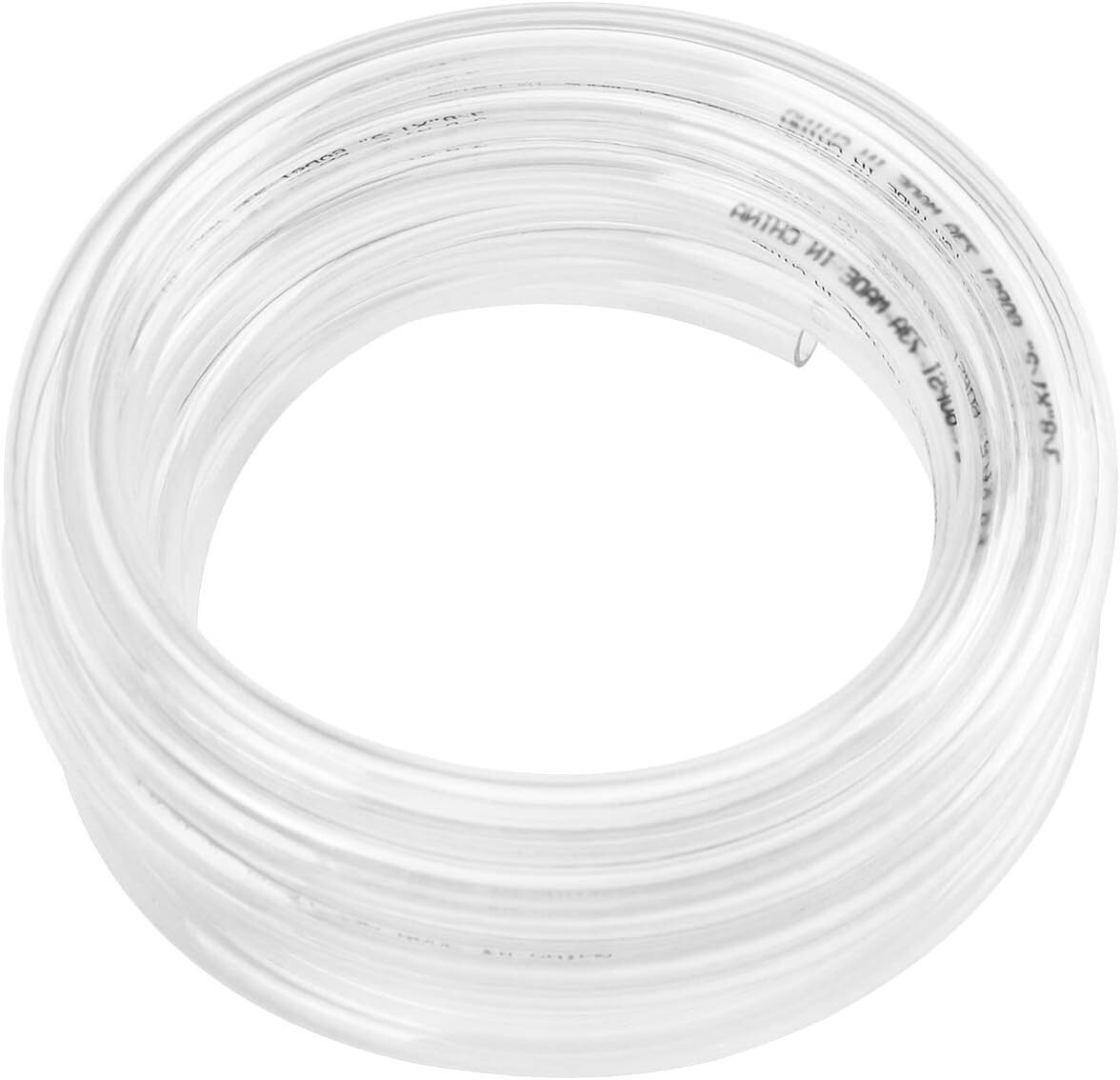 25FT x 5/8″ ID Clear Vinyl Tubing BPA Free UV Chemical Resistant Hose