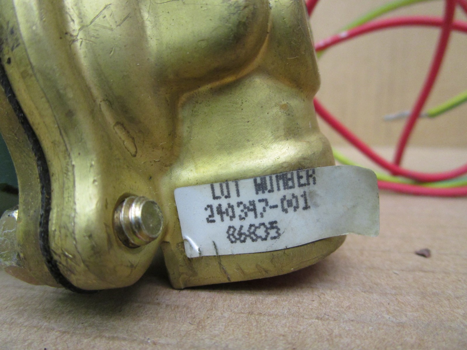 New Open Box ASCO Red-Hat II 8210G1 3/8 302273 120/60 110/50 52000WVS