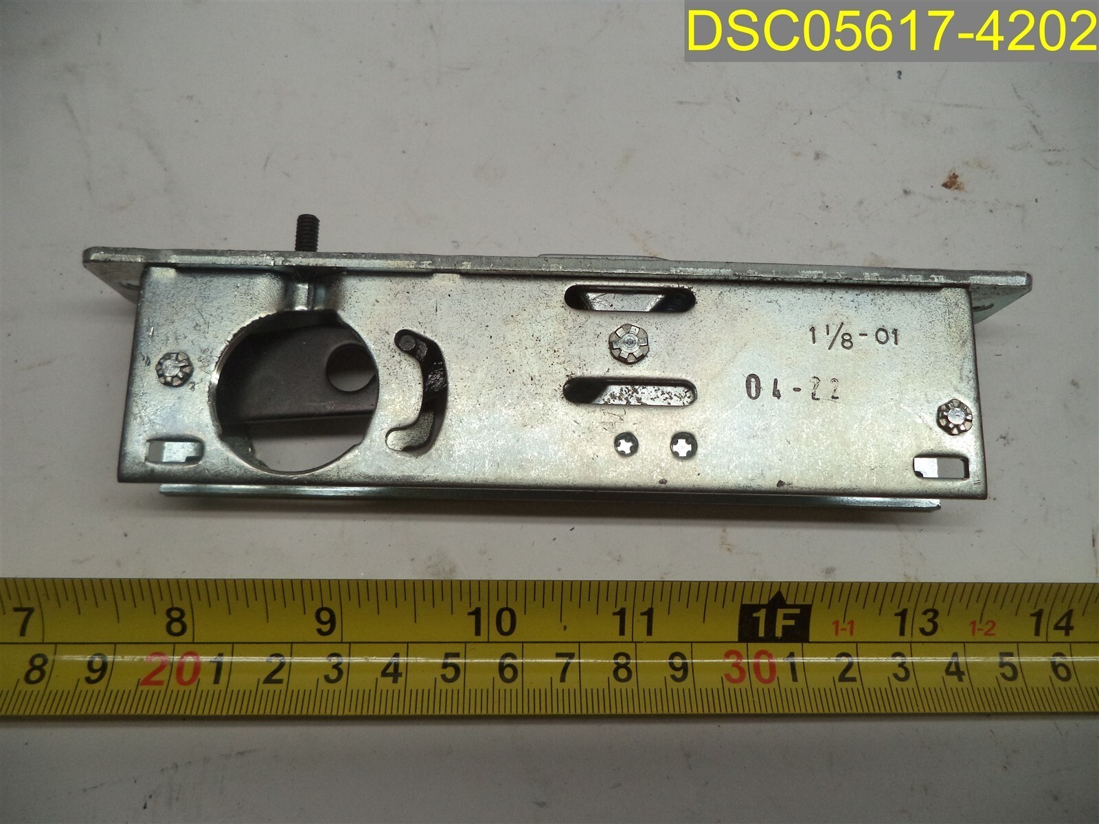 Adams Rite Deadlock (Less Cylinder) 1 1/8-02, 6 7/8″ Overall Length, 1″ Wide
