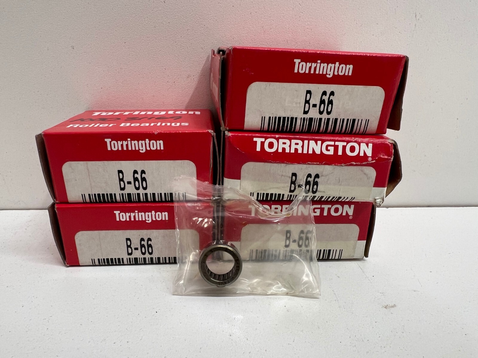 LOT OF (5) NEW IN BOX! TORRINGTON NEEDLE ROLLER BEARINGS B-66