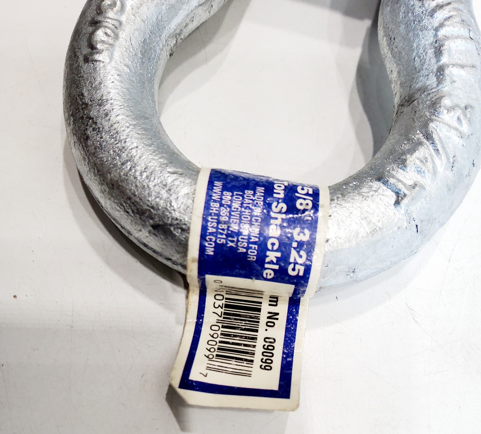CAMPBELL 5/8″ WLL 3-1/4 TON CLEVIS SCREW PIN ANCHOR SHACKLE USA