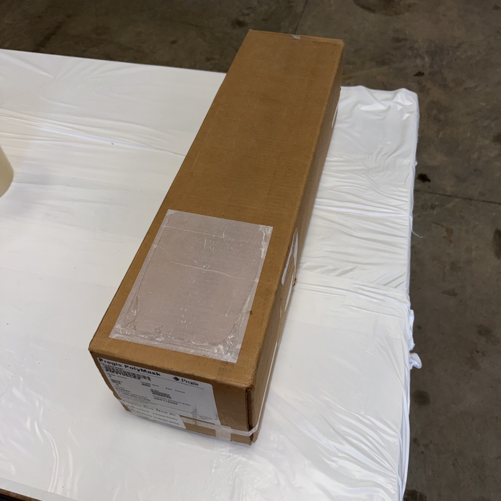 Pregis Polymask Protective Film 6 ROLLS PM3195CEZ, 4 Inches Wide, 600 Feet /roll