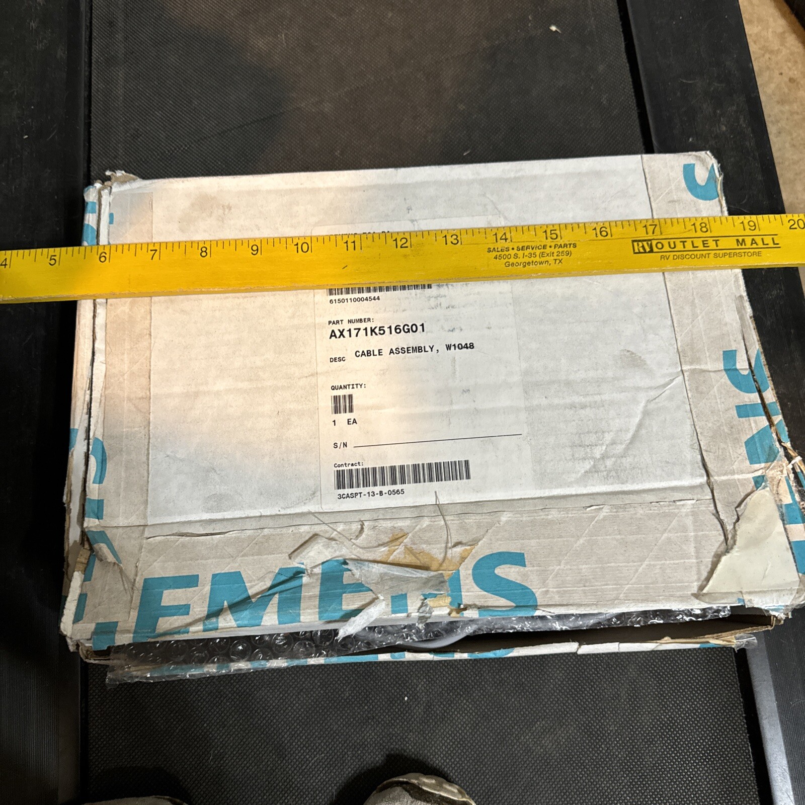 17k516g01 Ax17k516g01 Cable W1048 6150-11-000-4544 Siemens CONVEYOR BELT PART