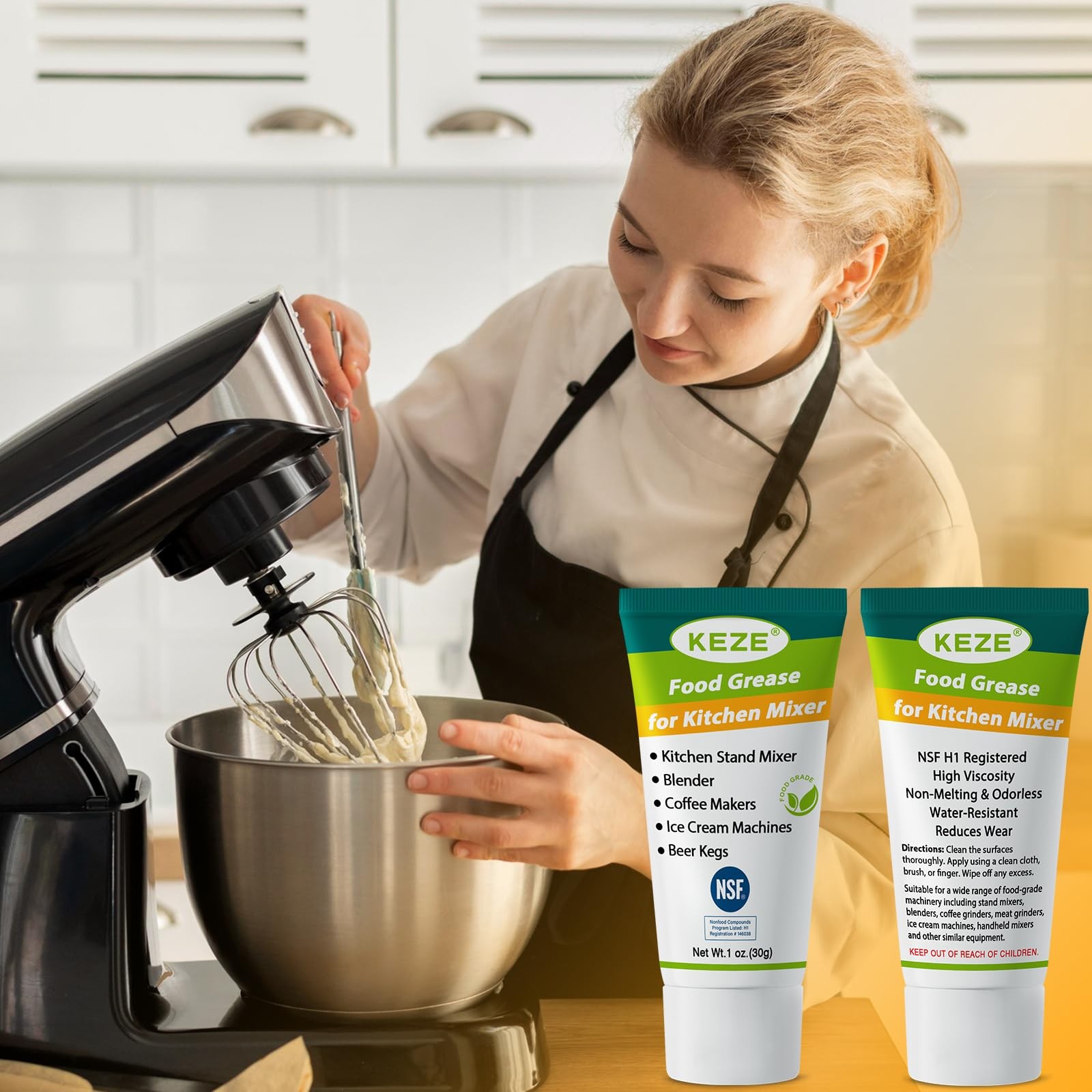 Food Grade Grease for Kitchenaid Stand Mixer Sanitary Lubricant for Blenders …