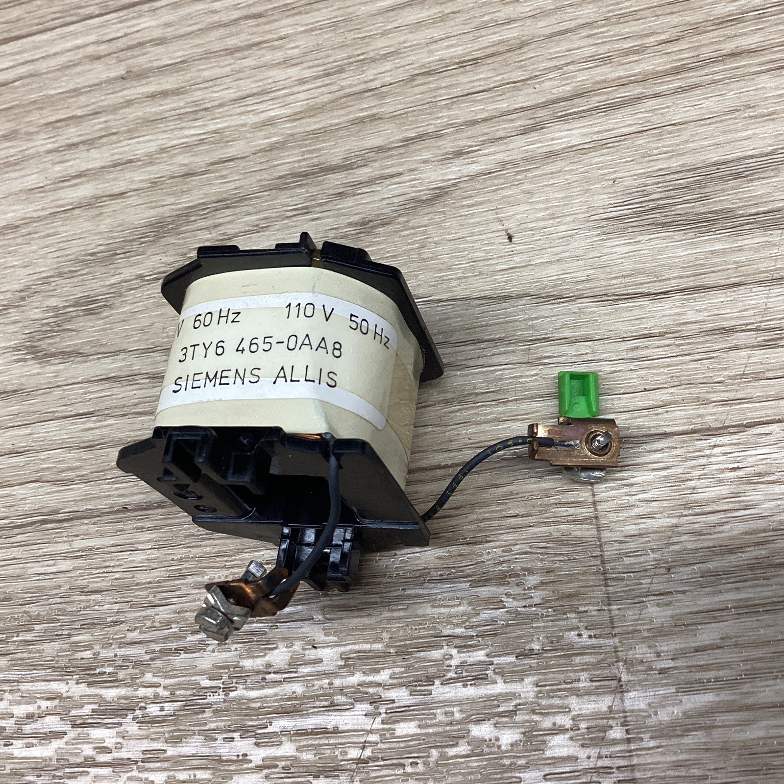SIEMENS ALLIS 3TY6-465-0AA8 120V 60HZ 110V 50HZ COIL FOR CONTACTOR #819PT142*CO