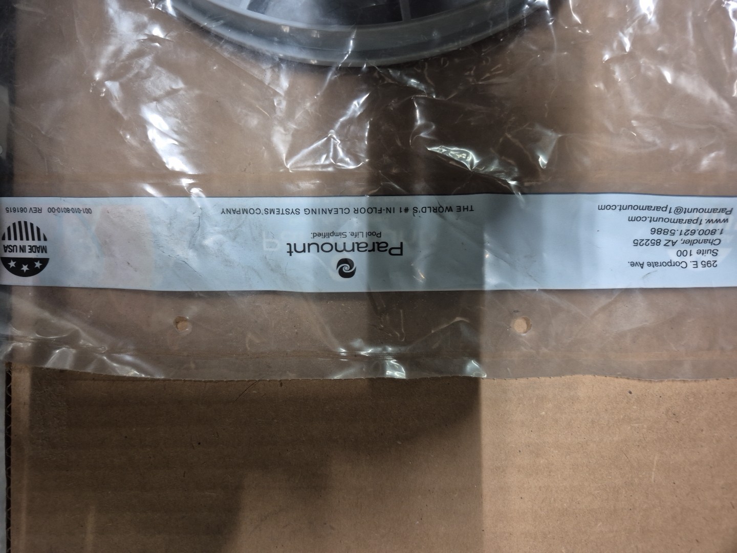 Paramount 005-252-4572-08 Deck Lid Light Gray