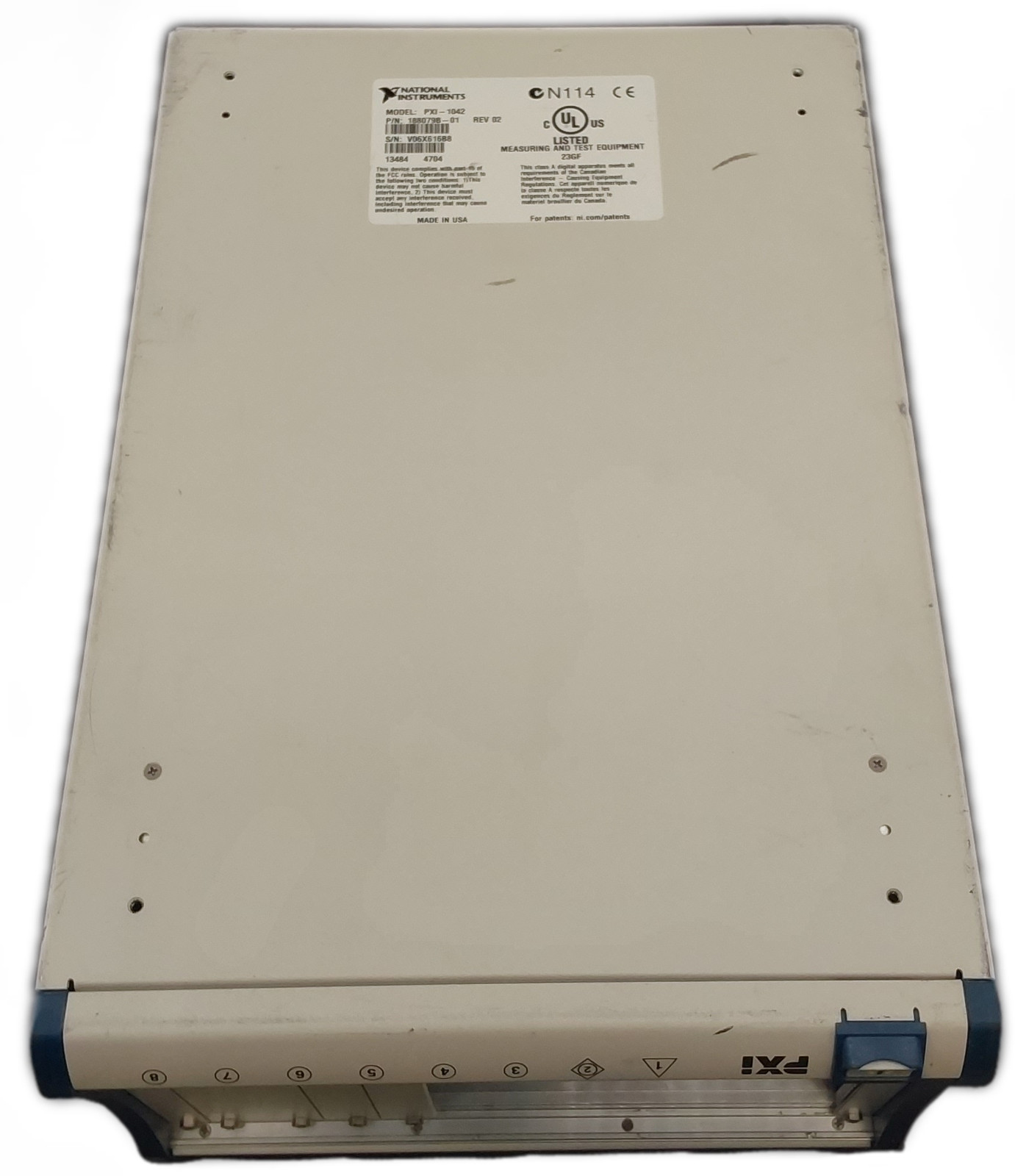 National Instruments NI PXI-1042 8-Slot Universal AC PXI Chassis