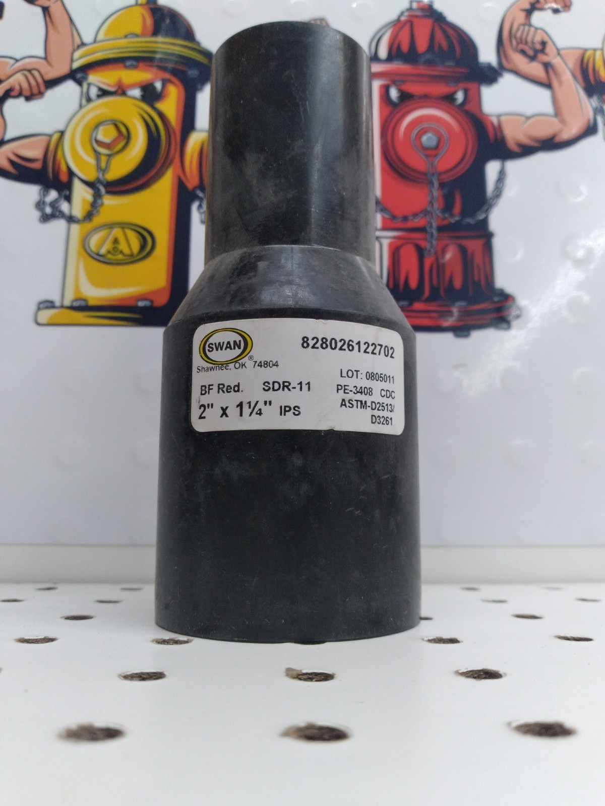 Swan BF Red SDR-11 – 2″ x 1 1/4″ IPS Reducer – NOS