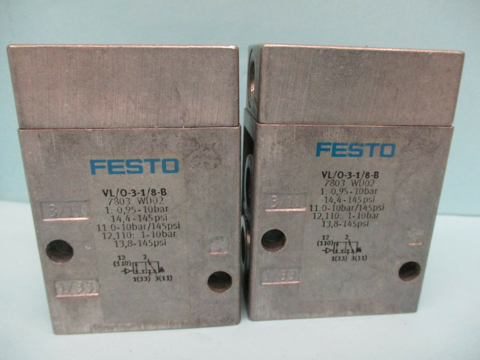 Festo SE60 Kit JA63-18-150-X20 AZ 16 ZVRK 1LS53 VL/0-3-1/8-B A1709ELL