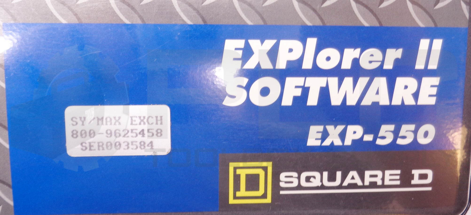 NEW SQUARE D EXP550 SY/MAX EXPLORER II SOFTWARE, POWERLOGIC