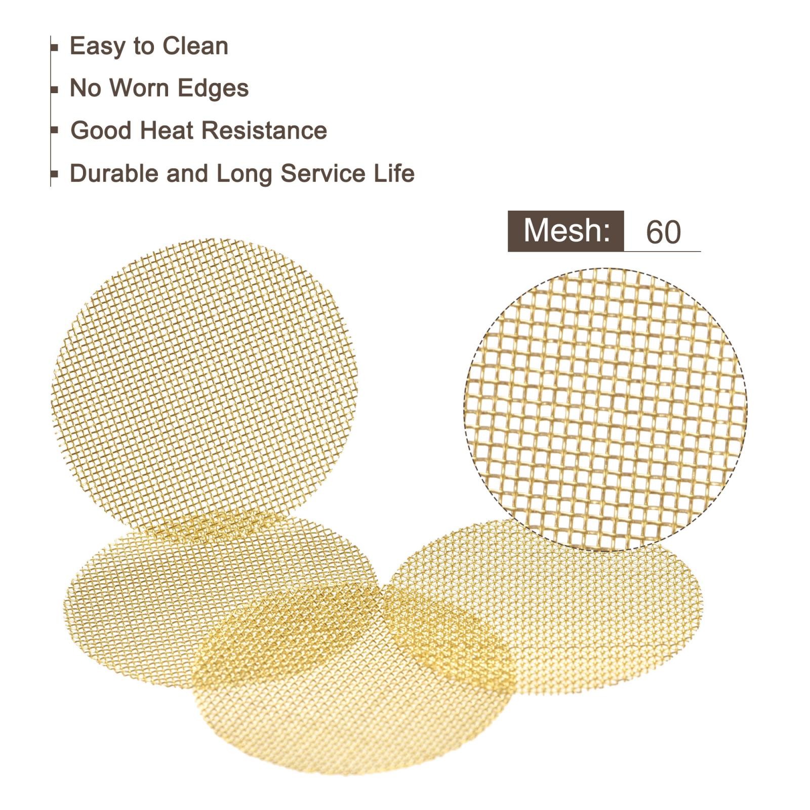 Pipe Screen Brass Screens 20mm Diameter for Pipe Filter, Pack of 100