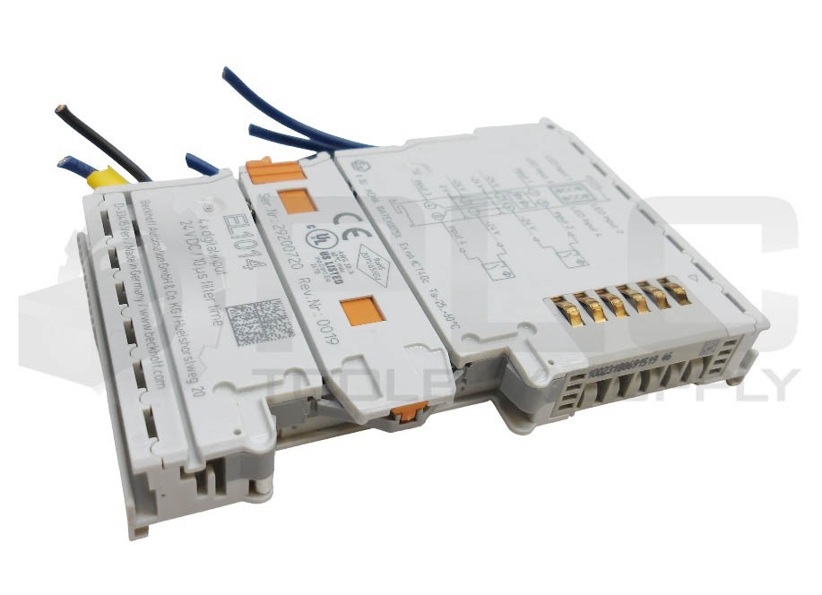 BECKHOFF EL1014 4X DIGITAL INPUT MODULE 24VDC