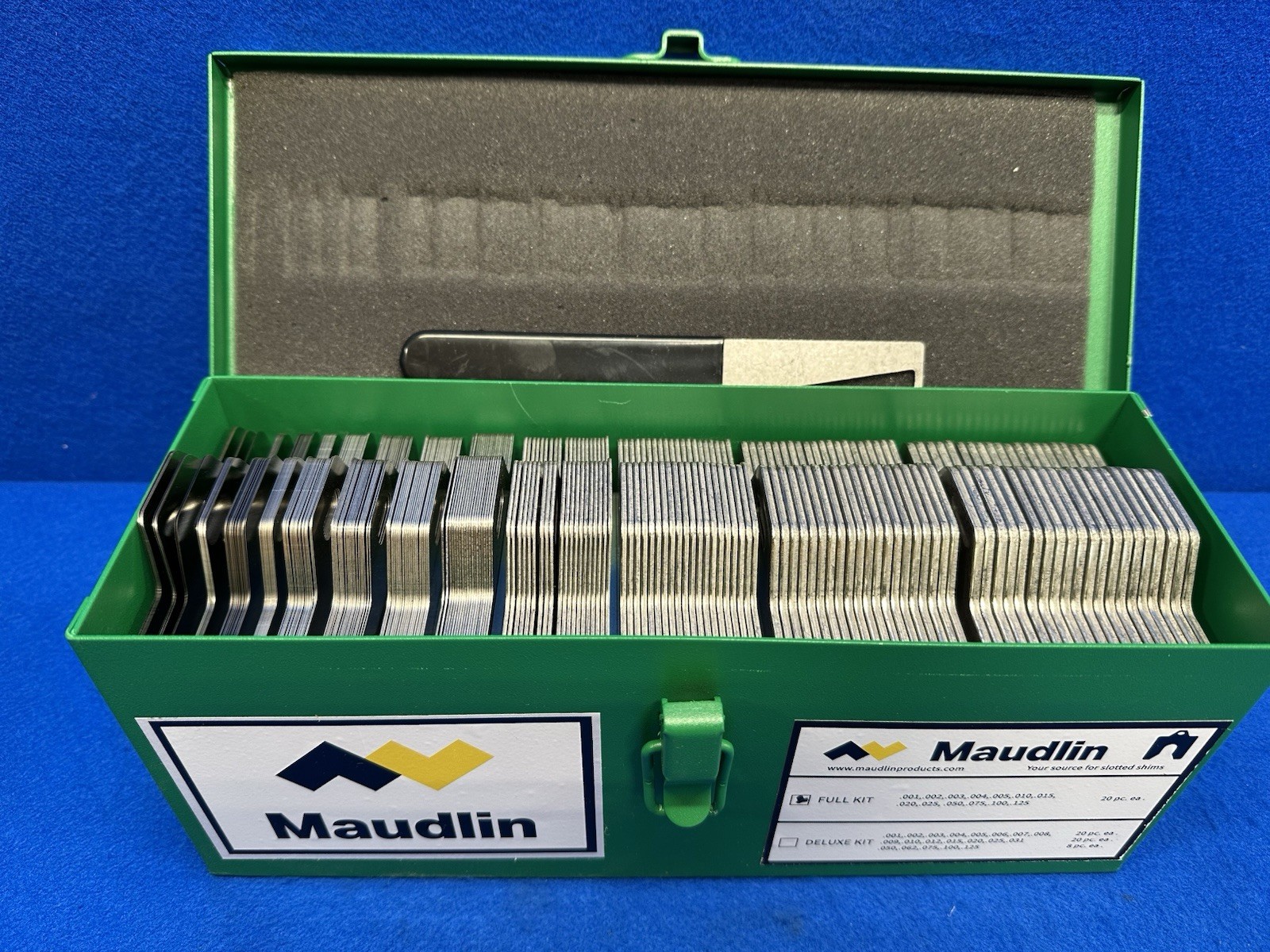 Maudlin Products MSD5-FK 260 Pc Slotted Shim Assortment