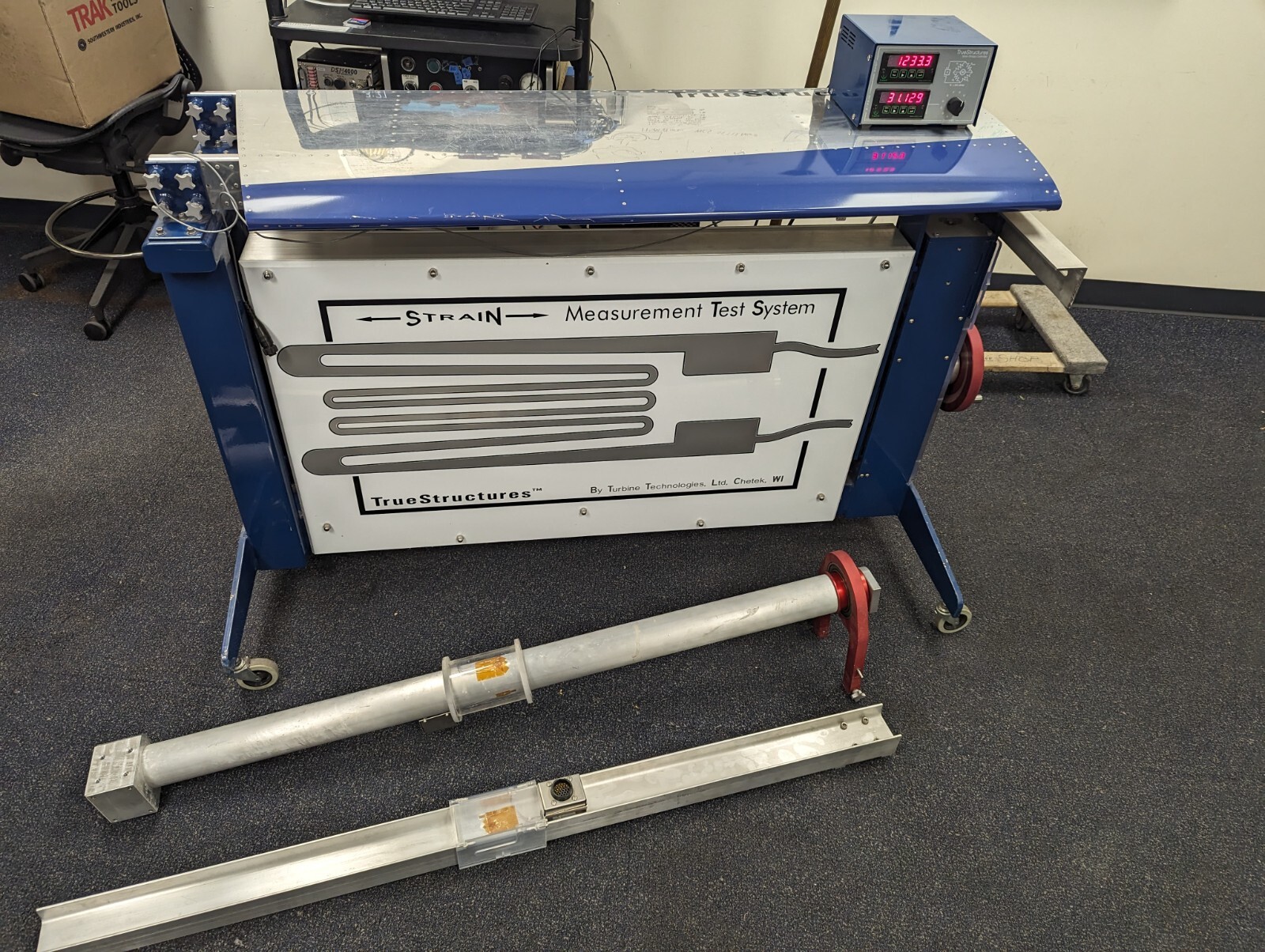 True Structures Strain Gauge Analysis System for Aerospace Lab LOCAL PICKUP