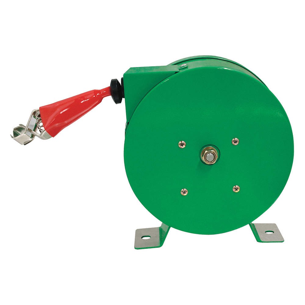 SPEEDAIRE 440G09 Cable Reel,20 ft.,Powder Coated,Green 440G09