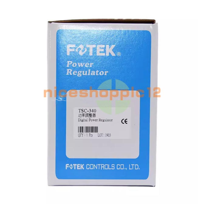 One New FOTEK Digital Power Regulator TSC-340
