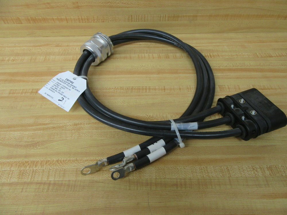 Empire WE-6848-220-010 Drawn Arc Ground Cable 1M