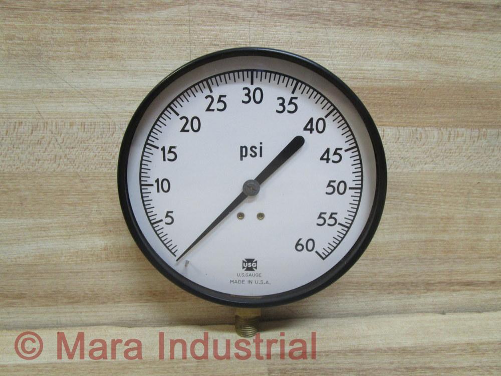 Ametek USG P 5105 Pressure Gauge 0-60 PSI
