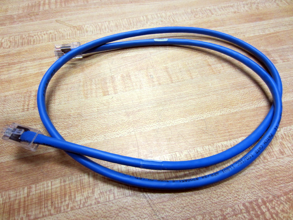 FMC 545E 03BL 3ft Cat 5 Patch Cable LAN Ethernet (Pack of 5)