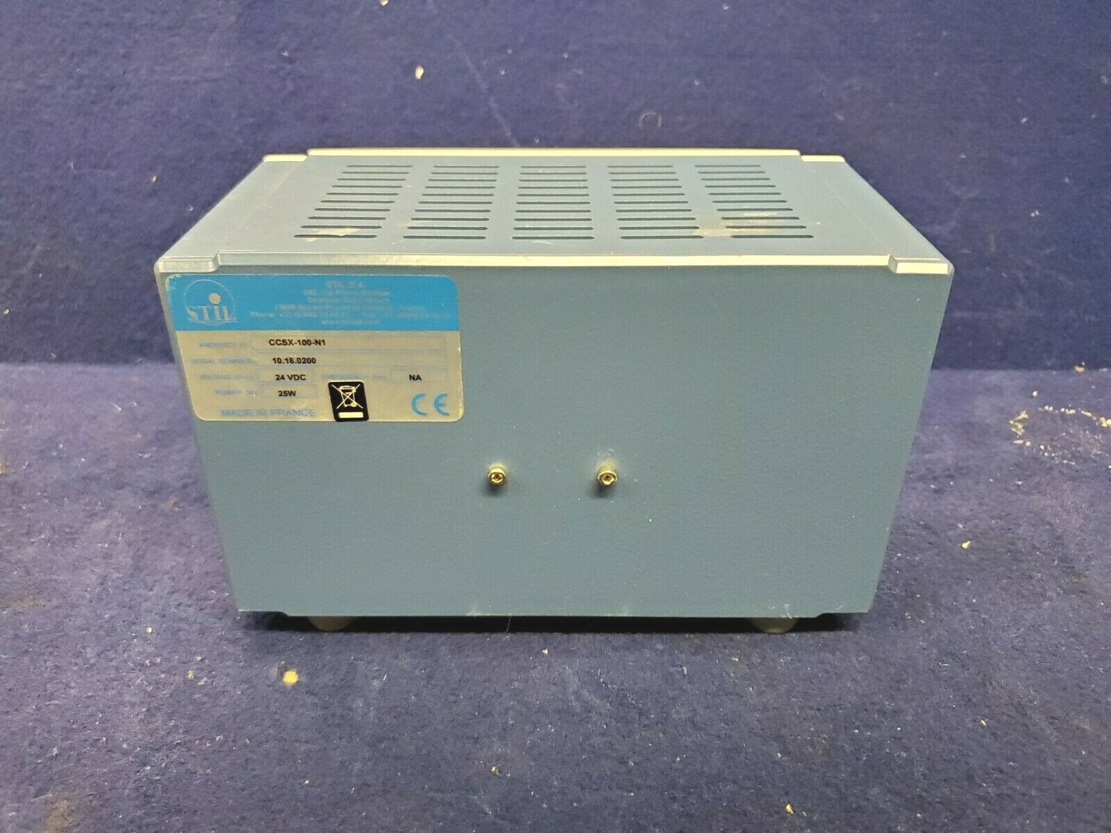 STIL CCS Prima4 Chromatic Confocal Sensor CCSX-100-N1 4 channels Used