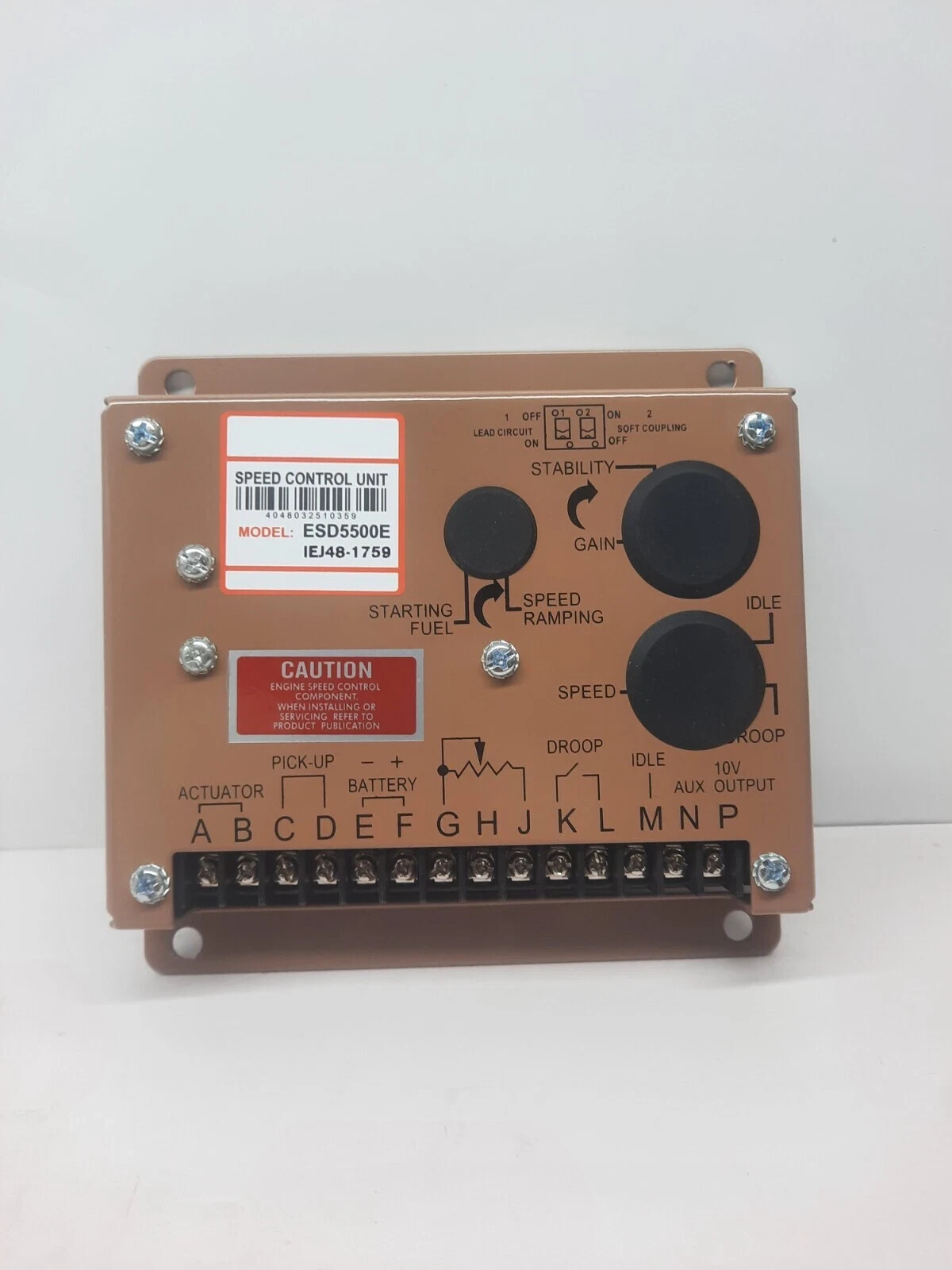 SPEED CONTROL UNIT ESD5500E