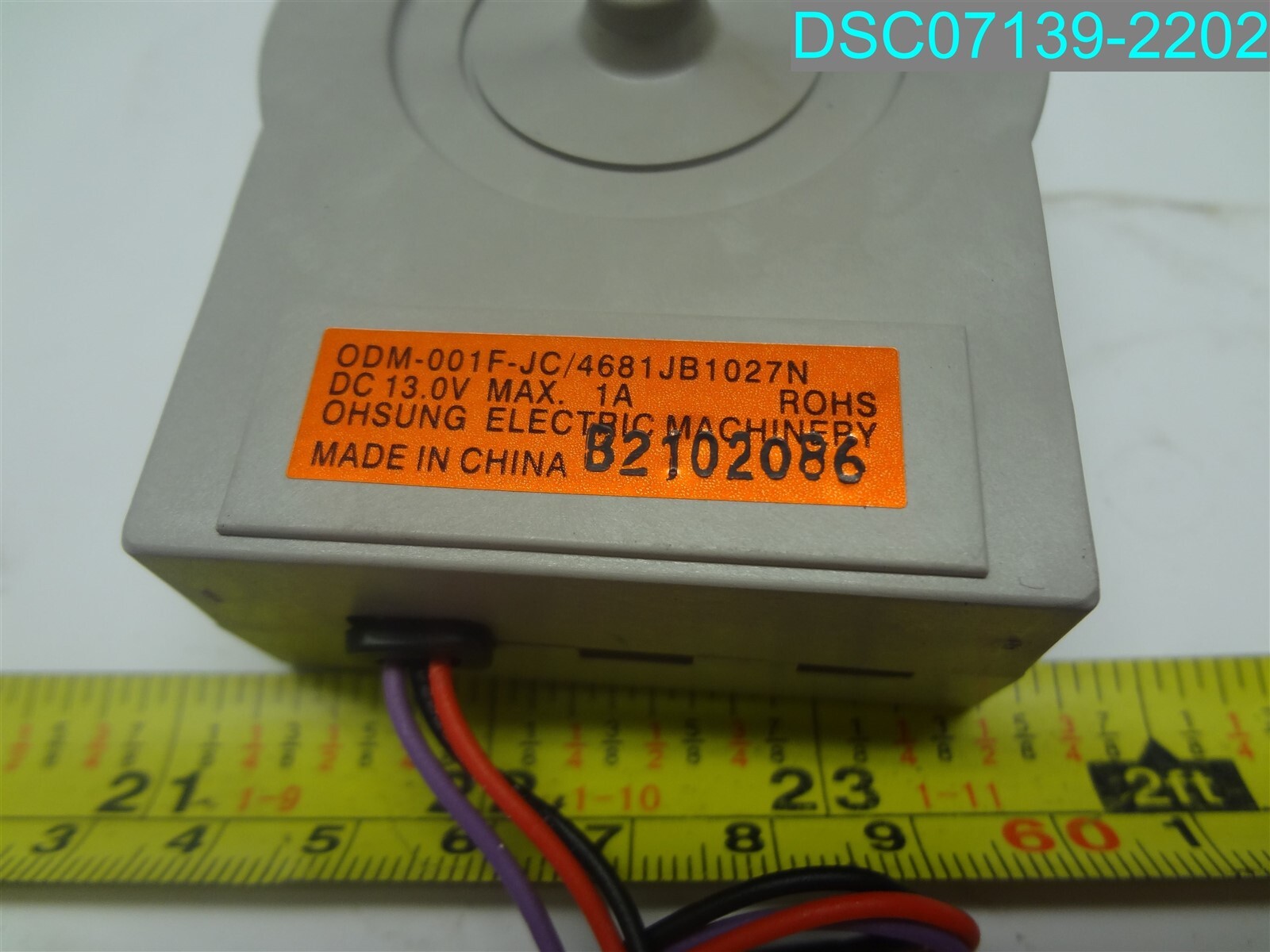 Supplying Demand 4681JB1027N Refrigerator Evaporator Fan Motor Replacement