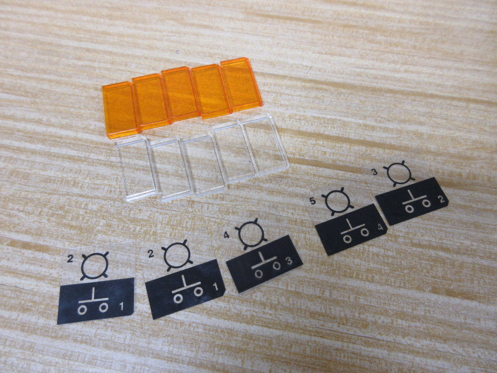 Allen Bradley 800MS-N10A-C Color Chips 800MSN10AC (Pack of 5)