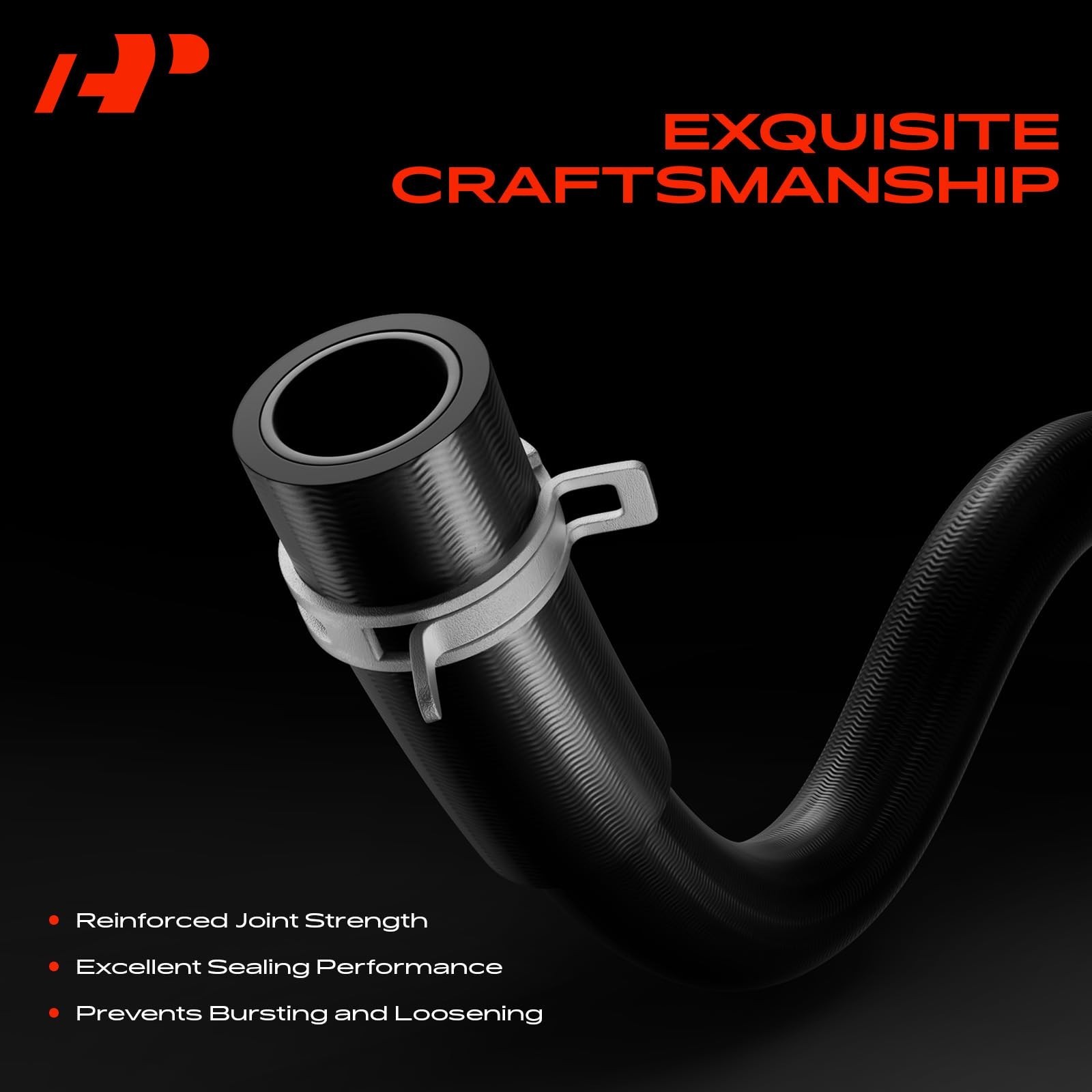 A-Premium Set of 2 Lower and Upper Radiator Coolant Hose Compatible with Ford…