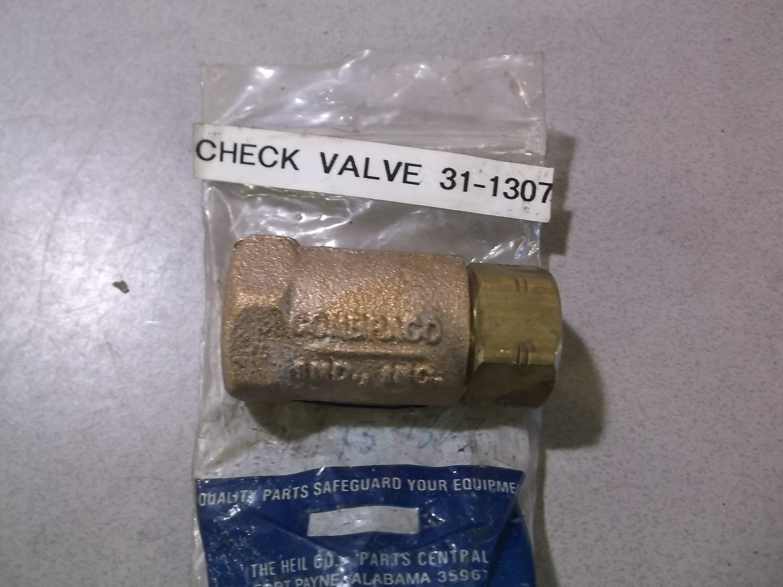 NEW Heil 031-1307 Conbraco Check Valve *FREE SHIPPING*
