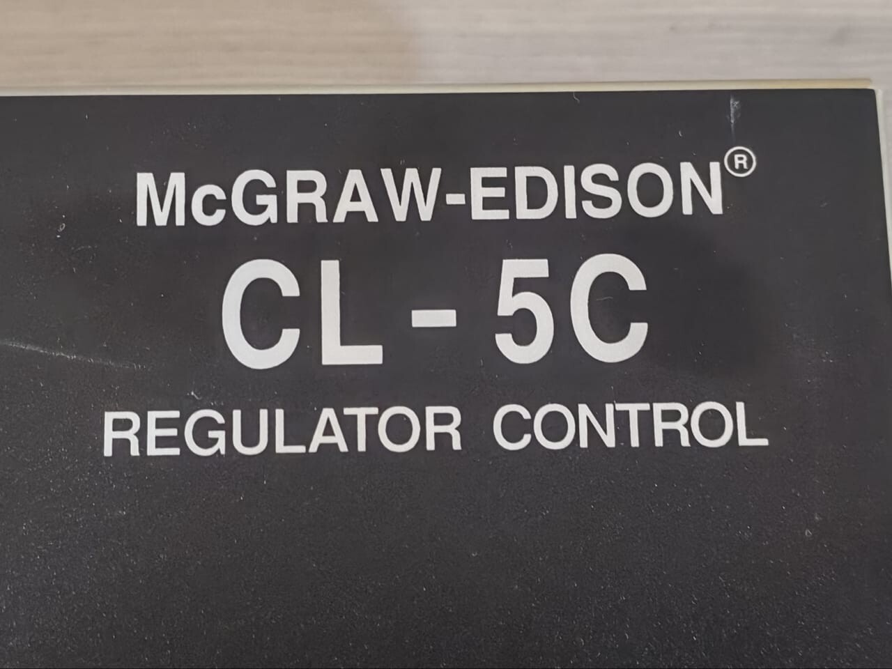 COOPER MCGRAW-EDISON CL-5C REGULATOR CONTROL- NEW WITHOUT BOX