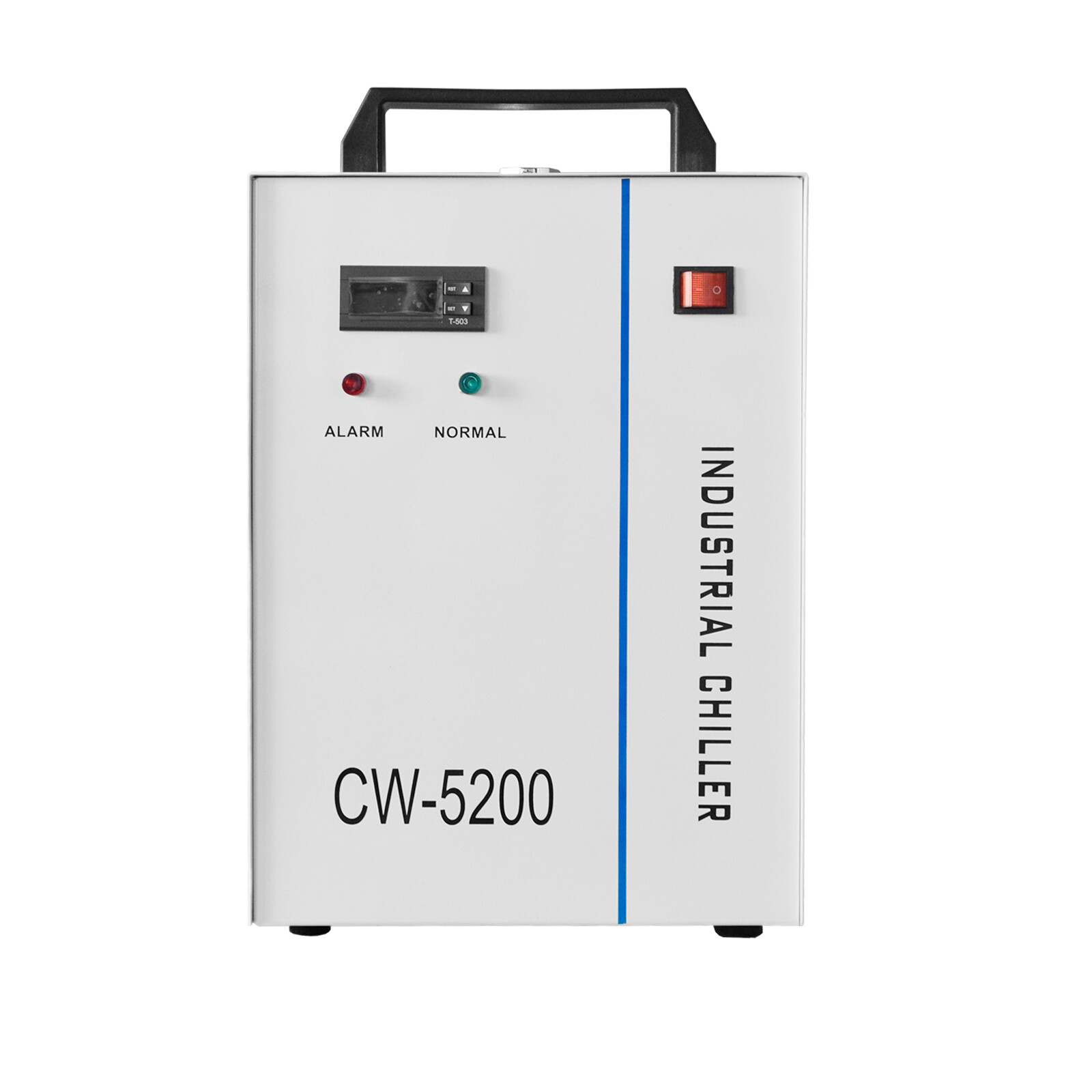 US Stock CW-5200 Water Chiller Industrial 6L for Laser CO2 Cutter Tube Engraver
