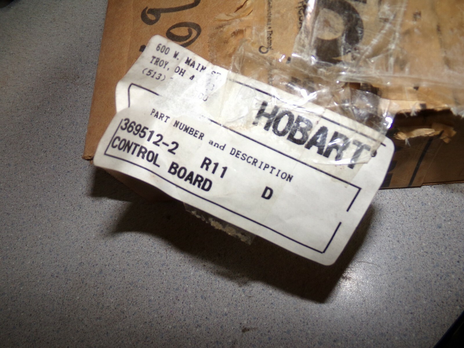 NEW Hobart 369512-2 69-64-5030 Control Board *FREE SHIPPING*