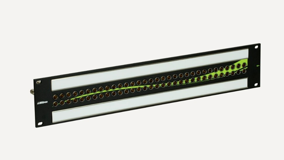 Brand New 12G+ Mini-WECO (Midsize) Video Patchbay, 2×32, 2 RU