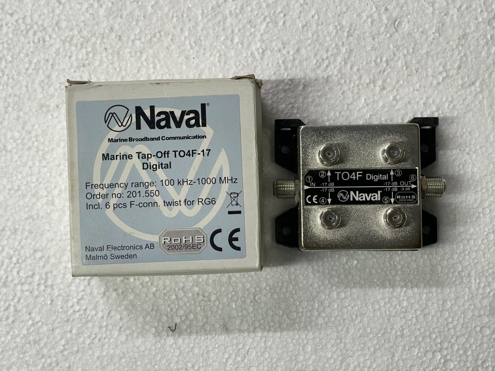 Naval Marine Tap-Off TO4F-17 Digital 100KHz-1000MHz