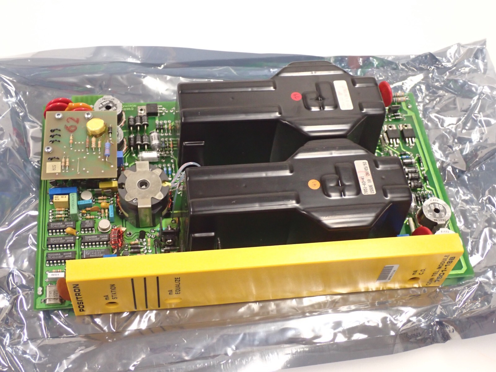 Positron Coin Telephone Module Card 7501-18B