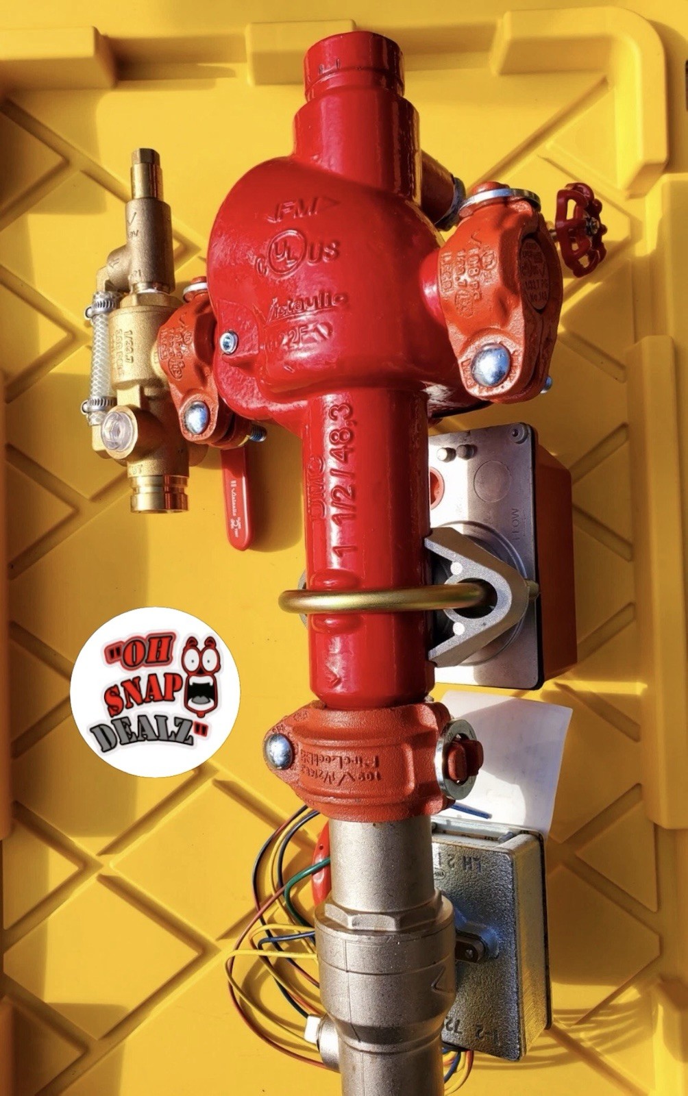 [New]- VICTAULIC UMC FIRE SPRINKLER SYSTEM CONTROLLER SIZE-1 1/2 48-3MM